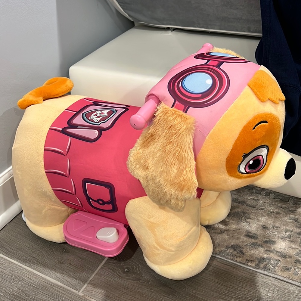 Paw patrol Skye ride on toy